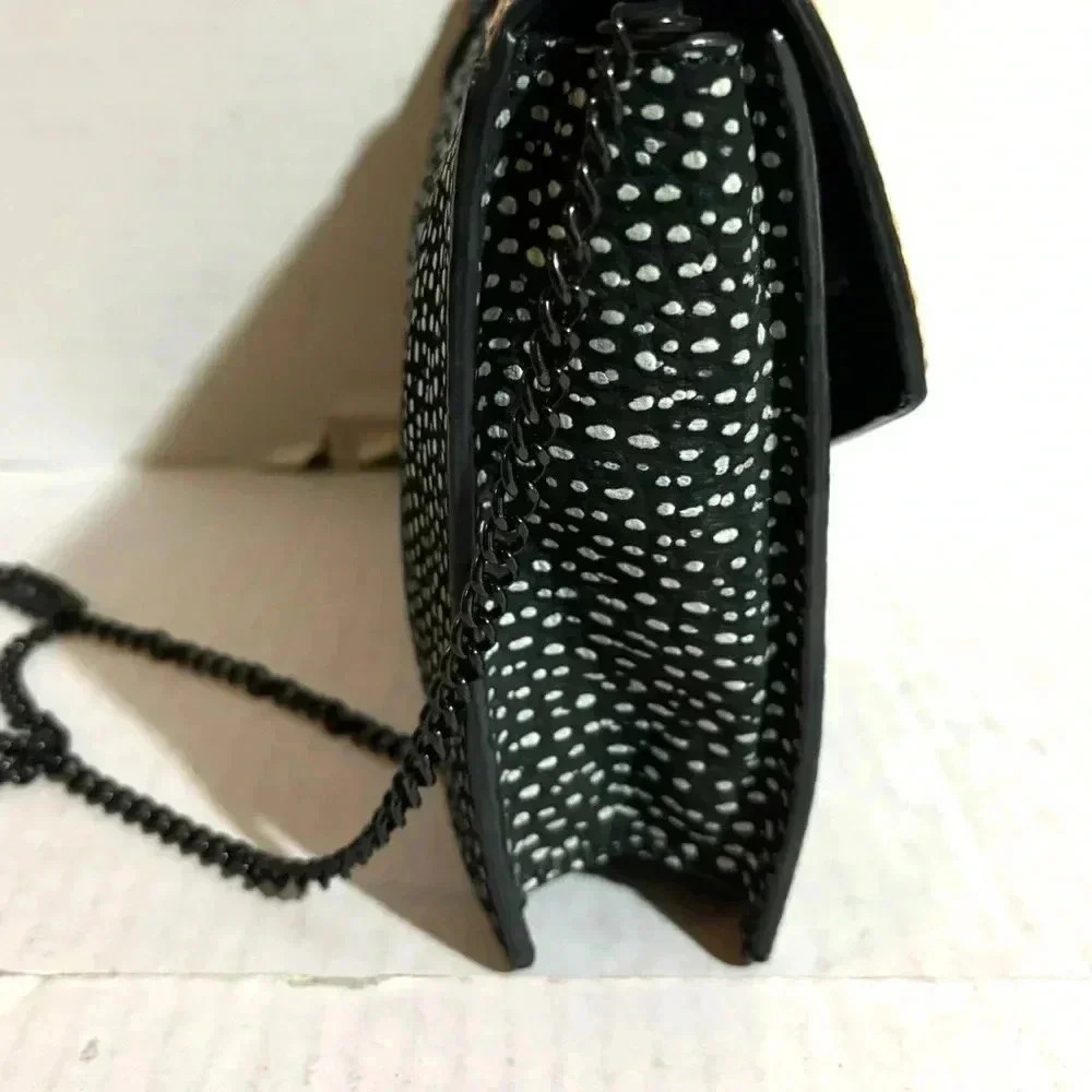 Loefffler Randall Python Embossed Leather Crossbo… - image 8